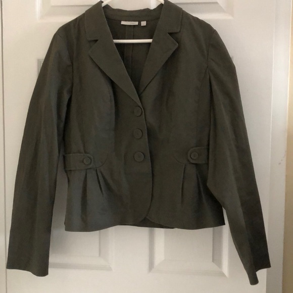 Halogen Jackets & Blazers - Halogen Army Green Surplus Jacket size Large